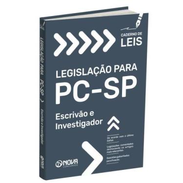 Imagem de Caderno de Leis da PC-SP - Escrivão e Investigador - Nova Concursos