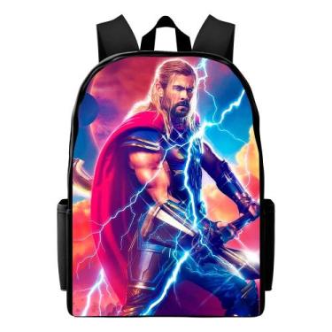 Imagem de Mochila Escolar Masculina Reforçada Homem Aranha Meninos Crianças - No