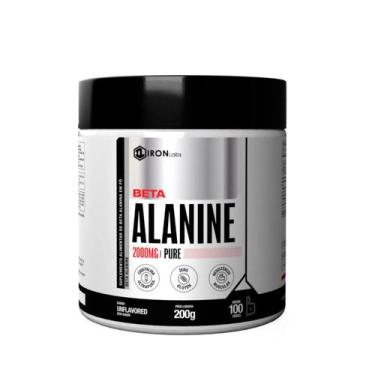 Imagem de Beta alanina 200g - beta alanina pura - iron labs