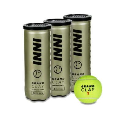 Imagem de Bola de Tênis Inni Grand Clay - Pack com 3 Tubos