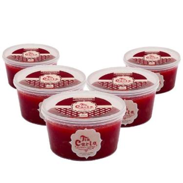Imagem de Goiabada Cascão Cremosa Tia Carla Pote 500G - 5 Unidades