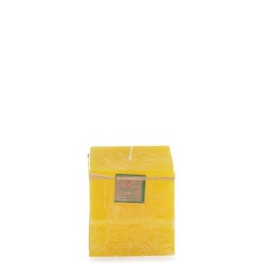 Imagem de Vela Quadrada 10x10 Cm Citronela  - Candella, Amarelo