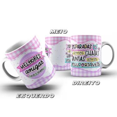 Imagem de Caneca Personalizada Amiga 01 - Zion custon, Branco