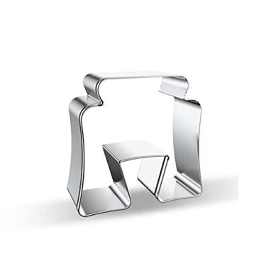 Imagem de WJSYSHOP Cortador de biscoito em forma de binóculos de telescópio militar