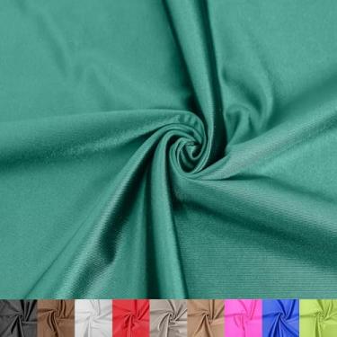 Imagem de Stylish FABRIC Tecido elástico brilhante Casino 150 cm de largura poliéster elastano por jarda - Melhor para vestuário, roupa ativa, acessórios, tiaras, cortinas, decoração de casa e projetos DIY,