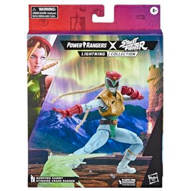 Imagem de Lightning Collection Power Rangers X Street Fighter Morphed Cammy Stinging Crane Ranger Action Figure