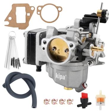 Imagem de Kipa Kit de montagem de carburador para motor de popa Yamaha 2 tempos 9,9hp 15hp 6E8-14301-00/01/02/03/04/05 6E7-14301-00/01/02/03/04 684-14301-40/41/42/04 43/44 /52/53 Motor de barco