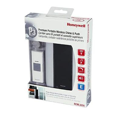 Imagem de Honeywell RCWL300A1006 campainha de porta e botão de pressão portátil premium