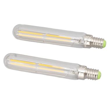 Imagem de Lâmpadas Tubulares, Lâmpada Tubular LED E14 de Vidro 220-240V 4W 2300K para Casa (Transparente)