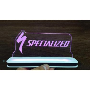 Imagem de Luminária Decorativa com LED Specialized - Hobbies do Ofício, Rosa