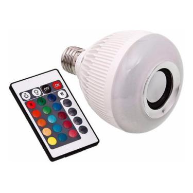 Imagem de Lampada balada BULB bluetooth com controle  bivolt 110-220v - NEW