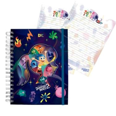 Imagem de Kit Caderno Smart Colegial Divertidamente Refil Extra Com Folhas Perso