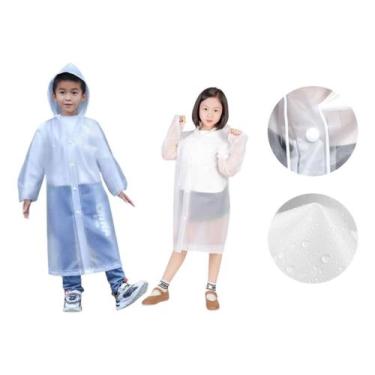 Imagem de Capa De Chuva Infantil Com Capuz Impermeável Meninos Meninas - CAPACHU