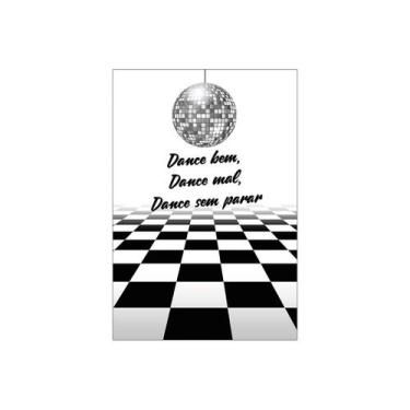 Imagem de Painel De Festa Vertical 1,50 x 2,20 - Anos 80 Discoteca 007 - Via Cor