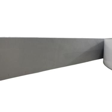 Imagem de Moldura Painel Ripado Eva Autocolante Liso 7cmx5mm - GeMolduras, Cinza