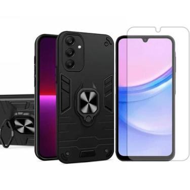 Imagem de Capa Case Anel Para Samsung Galaxy M35 + Pelicula Hidrogel - GR Global