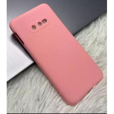 Imagem de Capa Capinha Case Samsung Galaxy S10/S10E/S10+ Plus Silicone Aveludado