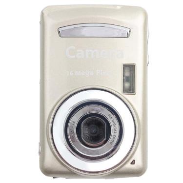 Imagem de Mini Outdoor 5MP 720P 30FPS 16X Zoom HD Câmera de Vídeo Digital para Atividades Ao Ar Livre e Viagens (Ouro)