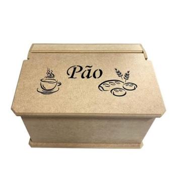Imagem de Caixa Porta Pão Vazado - Barros & Leme
