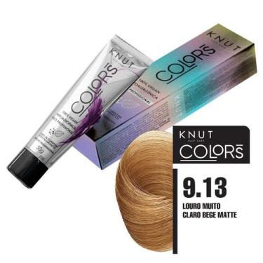 Imagem de KNUT Colors 50g  Louro Muito Claro Bege Matte 9.13, Único