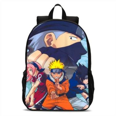 Imagem de Mochila Escolar Volta As Aulas Estampa Naruto Top Infantil - Broome, N