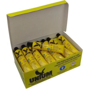 Imagem de Cola Remendo Frio Reparo Câmara Ar Moto Bike 15g Unium Caixa 24 Unidad