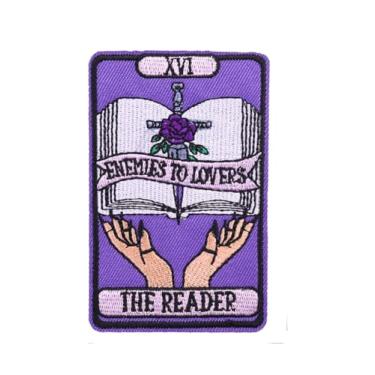 Imagem de Ruoming Ruoming 1 peça de cartão de tarô para passar a ferro ou costurar em bordado acessórios DIY (Tarot 4)