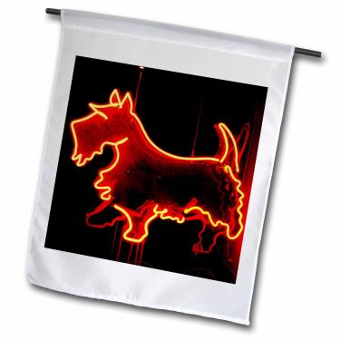 Imagem de 3dRose fl_207359_1"Albuquerque New Mexico - Rota 66", bandeira de jardim, 30,5 x 45,7 cm