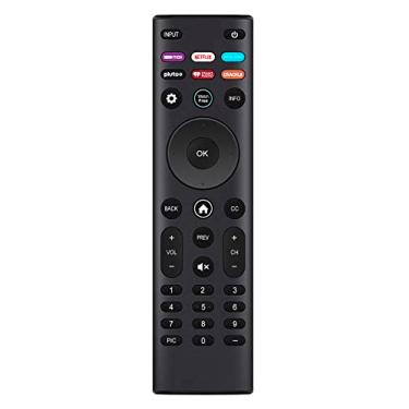 Imagem de Controle remoto de substituição XRT140R XRT140 funciona para todas as Smart TV Vizio 4K UHD LED V655-J09 D40f-J09 D43f-J04 D32f4-J01 D32f-J04 D32h-J09 M55Q8-H1 P65Q9-H1 P7 5Q9-H1 P65QX-H1 P75QX-H1