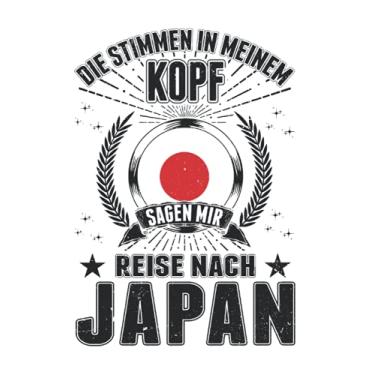 Imagem de Japan Tagesplaner: Japan Urlaub Osaka Tokio Geschenk/Die Stimmen in meinem Kopf Sagen mir Reise nach Japan/Kalender 2022 / Wochenplaner ... / 6x9 Zoll / 100 ausfüllbare Seiten