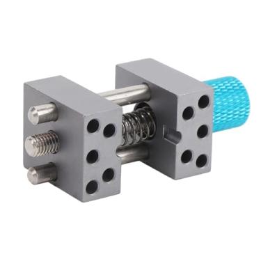 Imagem de Mini torno de prensa de furadeira, mini braçadeira plana de metal de alta precisão Mini torno de furadeira Mini torno de prensa de furadeira para modelo de hobby, artesanato, joias