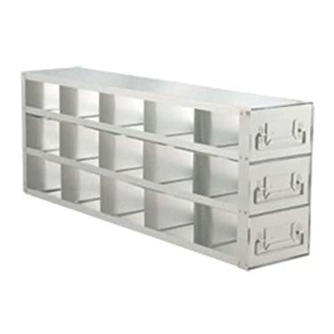 Imagem de Argos PolarSafe RD533A Rack de gaveta vertical para freezer para caixas de 7,6 cm, comporta 15 caixas