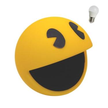 Imagem de Luminária Usare Pac-Man Personagem Vídeo Game Jogo Geek Retro com Lâmpada LED
