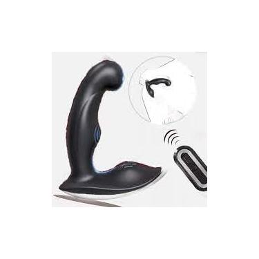 Imagem de "Massageador de Prostáta,Vibrador,controle remoto, Estímulo da Próstata e do Períneo. Design anatômico, vibrações potentes e recarregável,Prazer intenso e discreto. Para Gays,novas sensações!"