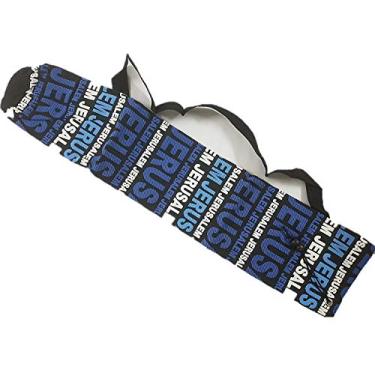 Imagem de Jerusalem Yemenite Shofar Bag Carry Case Large Shofar Blue balck From Israel