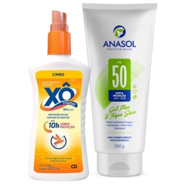 Imagem de Kit Repelente Spray 200ml + Protetor Solar Corporal 200g