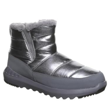 Imagem de BEARPAW Bota feminina acolchoada branca, estanho, 5