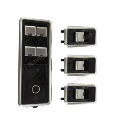 Imagem de NaviHua Novos Botões de Controle de Janela de Carro Atualização Compatível com Range Rover Sport L494 Vogue L405 2013-2017 Acessórios para Interruptor de Elevação