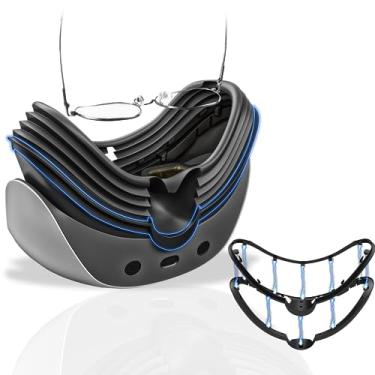 Imagem de KOEBSHPE Magnetic Facial Interface Bracket for PS VR2, Face Cover Bracket for PS VR2, Glasses Anti-Scratch Accessories for PS VR2 Including Silicone Face Cover Quick Release Unit