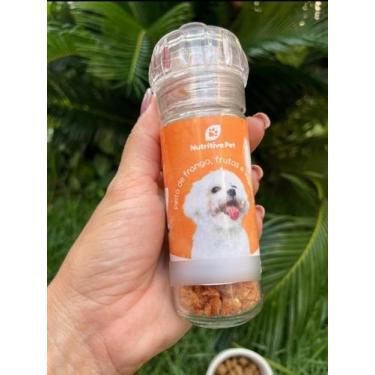 Imagem de Pó Saborizante Natural Para Racao Cães Sabor Frango 40g - Nutritiva Pe