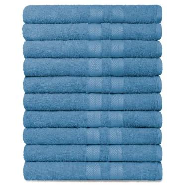 Imagem de Kit 10 Toalhas de Banho Pet Shop 100% Algodão Enxuta Caricinha - Centr