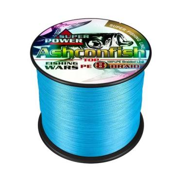 Imagem de Linha De Pesca Trançada De 8 Fios 1000M 6-300LB Ashconfish PE Multifil