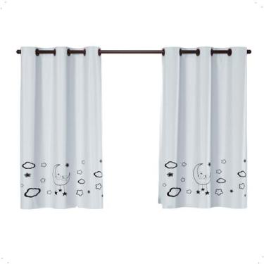 Imagem de Curtina Quarto Infantil Proteçao Blecaute 2,20mx1,30m Facil D Limpar L