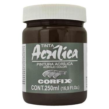 Imagem de Tinta Acrílica 250ml G1 118 Sepia Corifx - CORFIX, 118 - SEPIA