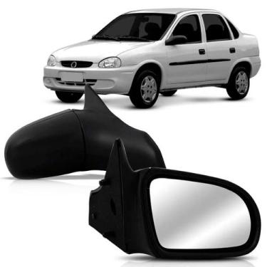 Imagem de Retrovisor Corsa Classic 1994 A 2009 C/Controle - SP ACESSÓRIOS, Direi