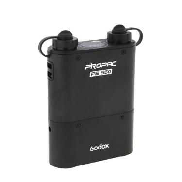 Imagem de Pacote de bateria de energia flash externa godox PB960 com saída dupla V1Pro V100 AD200IIPRO AD360II AD360 AD180 Flash Speedlite