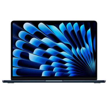 Imagem de MacBook Air 13" Apple M2 (16GB RAM, 256GB SSD) Meia-noite, Bivolt