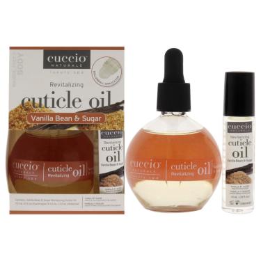 Imagem de Conjunto de óleo revitalizante de cutículas Cuccio Naturale Vanilla, 2 unidades