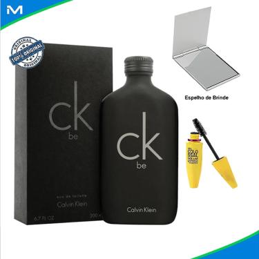 Imagem de Perfume Calvin Klein Ck Be 100ml Feminino Com Espelho de Bolsa e Máscara de Cílios