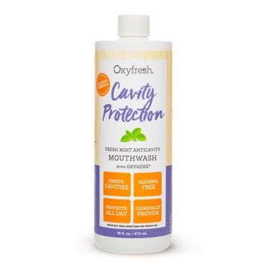 Imagem de Enxaguante bucal Oxyfresh Cavity Protection Fluoreto 473mL Sensitive